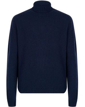 John Smedley Faisal Jumper - Blue
