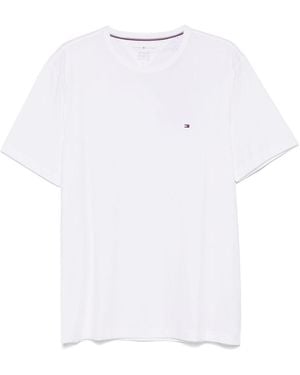 Tommy Hilfiger Cotton T-Shirt With Logo - White