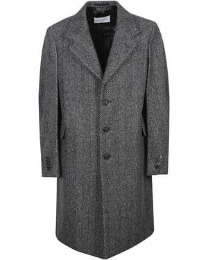Givenchy Cappotto Spigato - Grigio