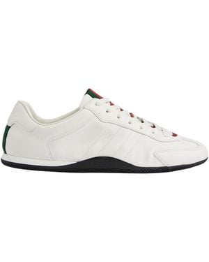 Gucci Leather Trainers - White