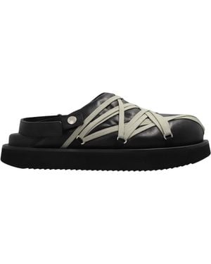 Rick Owens Sabot Megalace Di - Nero