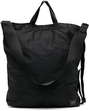 Porter-Yoshida and Co Flwx 2Way Nylon Shoulder Bag - Black