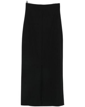 The Row Iphora Front-Slit Maxi Skirt - Black