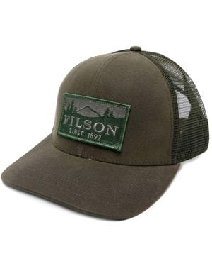 Filson Baseball Cap With Logo - Green