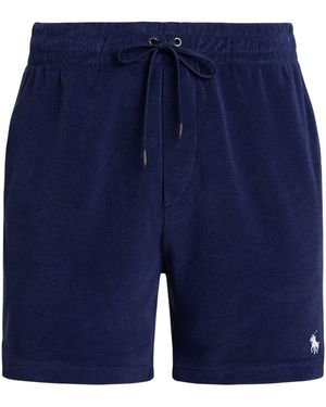 Ralph Lauren Shorts With Logo - Blue