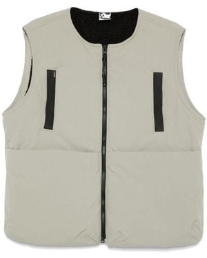 GR10K Logo Down Vest - Grey