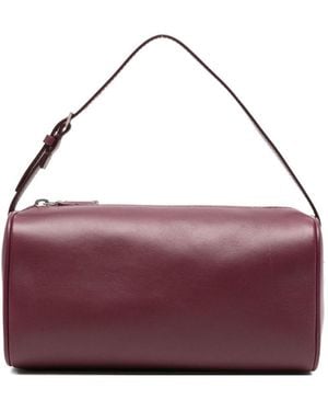The Row 90's Leather Shoulder Bag - Purple