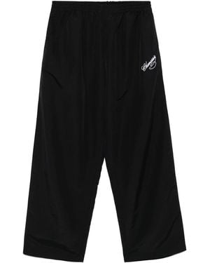 Willy Chavarria Track Pant Ruff Rider - Black