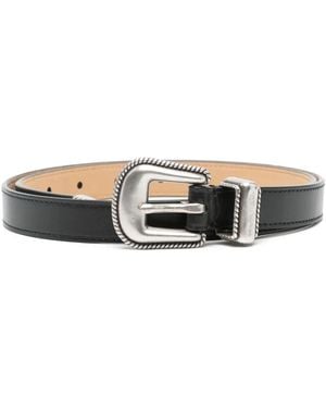 Polo Ralph Lauren Leather Belt - White