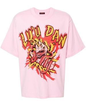 Lu'u Dan Grafic T-Shirt - Pink