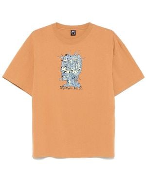 Brain Dead Scrambled Head T-Shirt - White