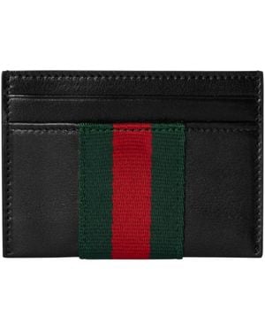 Gucci Web Trademark Coin Purse - White