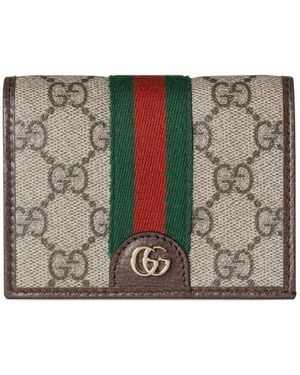 Gucci Ophidia Gg Small Wallet - Grey