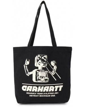 Carhartt Canvas Tote Bag - Black