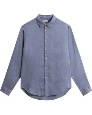 Woolrich Cotton Shirt - Blue
