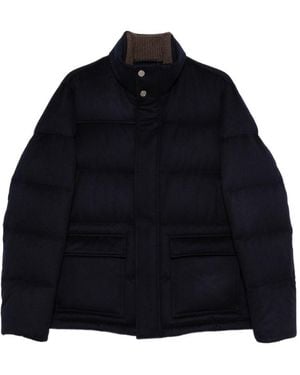 Jacob Cohen Cashmere Down Jacket - Blue