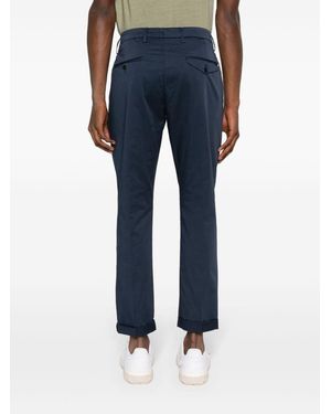 Dondup Pants With Logo - Blue