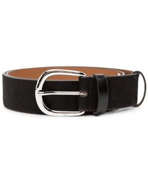Alysi Leather Belt - Black