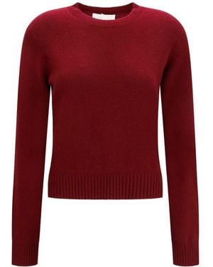 Lisa Yang Mable Cashmere Crewneck Jumper - Red