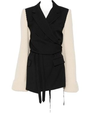 Dries Van Noten Beline Wool Jacket - Black