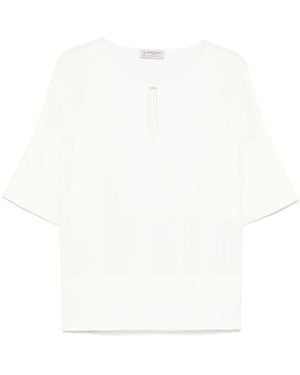 Alberto Biani Cady Blouse - White