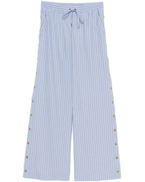 Zimmermann Wide-Leg Pants - Blue