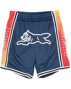 ICECREAM Logo Basket Shorts - Blue