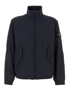 Stone Island Zipped Jacket - Blue