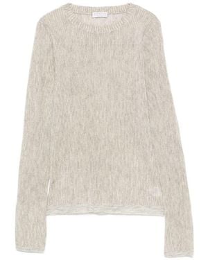 Brunello Cucinelli Wool And Silk Jumper - White