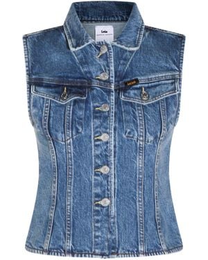 Lois Celine Vest - Blue