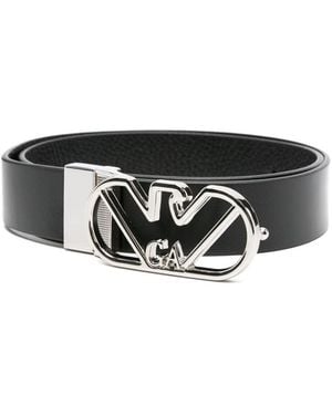 Emporio Armani Reversible Belt - Black