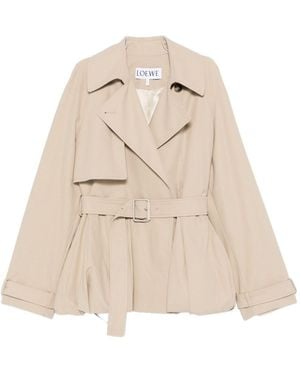 Loewe Cotton Baloon Jacket - Natural