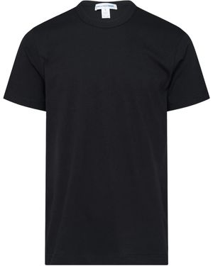 Comme des Garçons T-Shirt Con Stampa Logo - Nero