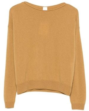C.t. Plage Cashmere Crewneck Jumper - Natural