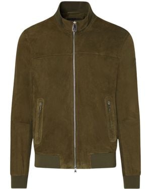 Peuterey Suede Jacket - Green