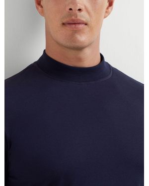 Brunello Cucinelli Cotton Jersey T-Shirt - Blue