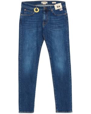 Roy Rogers Jeans Trousers With Logo - Blue