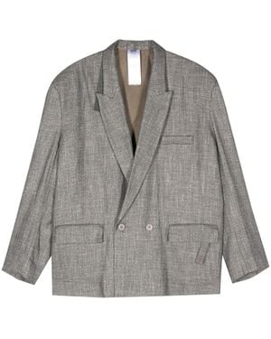 Magliano Melton Blazer - Grey