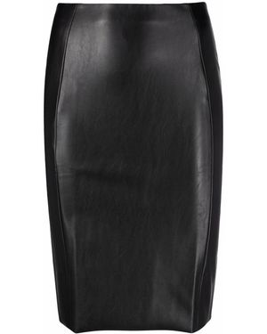 Wolford Jenna Faux Leatehr Skirt - Black