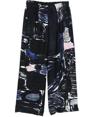 Daniela Gregis Silk Pyjama Trousers - Blue