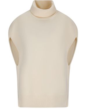 TOTEME Wool Vest - White