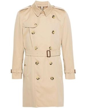 Burberry Trench Belted Kensington - Natural