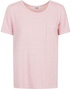 Base London Linen T-Shirt - Pink