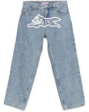 ICECREAM Jeans Check Lined - Blu