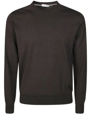 Paolo Pecora Crew Neck Jumper - Black