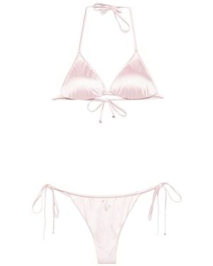VENUJA Triangle Bikini Set - White