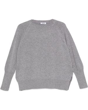Base London Wool Crewneck Jumper - Grey