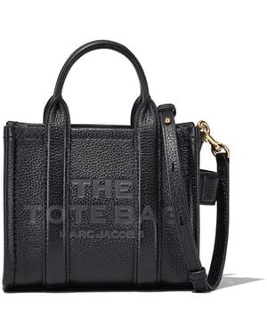 Marc Jacobs The Crossbody Tote Leather Tote - Black