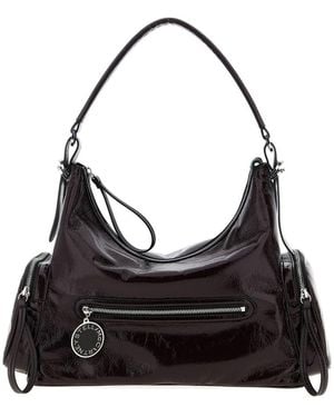 Stella McCartney Dartmoor Shoulder Bag With Zipper - Black