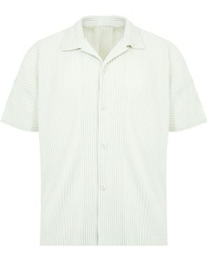 Homme Plissé Issey Miyake Pleated Shirt - White